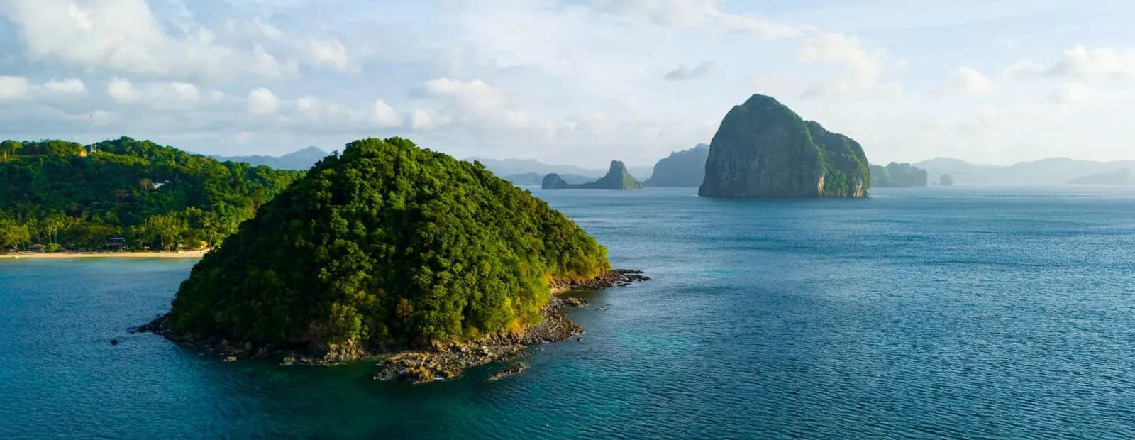 Island landscape in El Nido